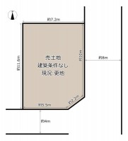 GNスタイル 近鉄奈良線八戸ノ里駅徒歩4分、前面公道幅員8m×4m
東南角地　お好きなハウスメーカーで建築可能です♪