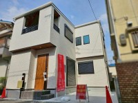 GNスタイル ～木造２階建て３ＬＤＫ～
約１８帖のＬＤＫと全居室６帖以上ありゆったりとした間取りになっています。
小学校・中学校ともに約７００ｍ圏内のためお子様の通学も安心です。