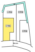 GNスタイル ≪Ｃ号地≫建築条件付き土地
土地面積約３５．７坪
