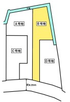 GNスタイル ≪Ｂ号地≫建築条件付き土地
土地面積約３７．５９坪