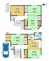 GNスタイル ★北東角地５ＤＫ！
★空家のため気兼ねなく内覧可能です。お気軽にお問い合わせください♪