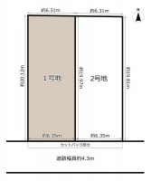 ★1号地
★建築条件なし売土地!お好きなハウスメーカーで建築可能です♪
★土地約38坪完成宅地渡し