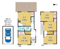 GNスタイル ★シャッター車庫付き４ＤＫ！
★室内リフォーム済のためお引き渡し後すぐに新生活が始められます♪
★近鉄大阪線「河内国分」駅まで徒歩６分の好立地◎