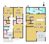 ★2023年建築、東南角地3LDK!
★約17.3帖のゆったりLDK
★曙川小学校まで約450mのためお子様の通学も安心