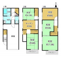 GNスタイル ★シャッター車庫付き５Ｋ！
★空家のため気兼ねなく内覧可能です。お気軽にお問い合わせください♪